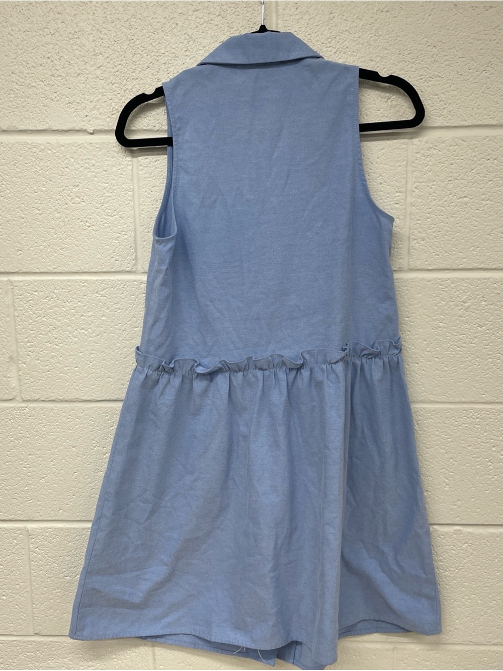 Tuckernuck Sleeveless Shirt Dress in Light Blue - Picture 6 of 10